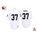 Mitchell and Ness Oakland Raiders &37 Lester Hayes White Authentic NFL Throwback Jersey