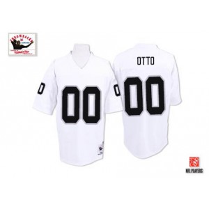 Mitchell et Ness Las Vegas Raiders # 0 Jim Otto blanc authentique Throwback NFL Maillot Magasin