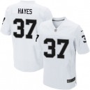 Men Nike Oakland Raiders &37 Lester Hayes Elite White NFL Jersey