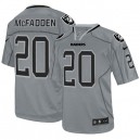 Men Nike Oakland Raiders &20 Darren McFadden Elite Lights Out Grey NFL Jersey