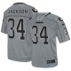 Youth Nike Oakland Raiders &34 Bo Jackson Elite Lights Out Grey NFL Jersey