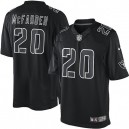 Youth Nike Oakland Raiders &20 Darren McFadden Elite Black Impact NFL Jersey