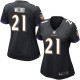 Women Nike Baltimore Ravens &21 Lardarius Webb Elite Black Alternate NFL Jersey