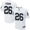 Men Nike Oakland Raiders &26 Usama Young Elite White NFL Jersey