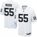 Youth Nike Oakland Raiders &55 Sio Moore Elite White NFL Jersey