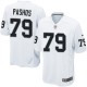 Youth Nike Oakland Raiders &79 Tony Pashos Elite White NFL Jersey