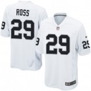 Youth Nike Oakland Raiders &29 Brandian Ross Elite White NFL Jersey