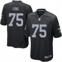 Youth Nike Oakland Raiders &75 Howie Long Elite Black Team Color NFL Jersey