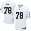 Youth Nike Oakland Raiders &78 Art Shell Elite White NFL Jersey