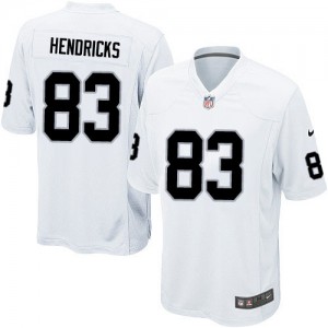 Jeunesse Nike Las Vegas Raiders # 83 Ted Hendricks Élite blanc NFL Maillot Magasin