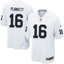 Youth Nike Oakland Raiders &16 Jim Plunkett Elite White NFL Jersey