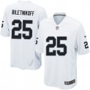 Youth Nike Oakland Raiders &25 Fred Biletnikoff Elite White NFL Jersey