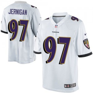 Jeunesse Nike Baltimore Ravens # 97 Timmy Jernigan élite blanc NFL Maillot Magasin