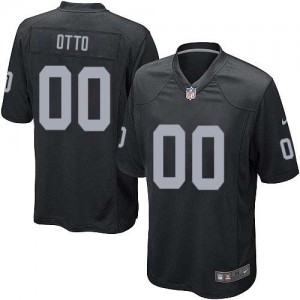 Jeunesse Nike Las Vegas Raiders # 0 Jim Otto élite noir équipe NFL Maillot Magasin de couleur