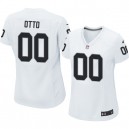 Women Nike Oakland Raiders &0 Jim Otto Elite White NFL Jersey