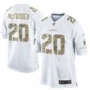 Men Nike Oakland Raiders &20 Darren McFadden Elite White Salute to Service NFL Jersey
