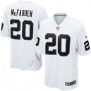 Youth Nike Oakland Raiders &20 Darren McFadden Elite White NFL Jersey