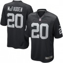 Youth Nike Oakland Raiders &20 Darren McFadden Elite Black Team Color NFL Jersey