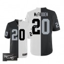 Men Nike Oakland Raiders &20 Darren McFadden Elite Team/Road Two Tone Autographed NFL Jersey