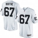 Youth Nike Oakland Raiders &67 Kevin Boothe Elite White NFL Jersey
