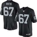 Youth Nike Oakland Raiders &67 Kevin Boothe Elite Black Team Color NFL Jersey