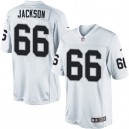 Youth Nike Oakland Raiders &66 Gabe Jackson Elite White NFL Jersey