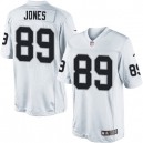 Youth Nike Oakland Raiders &89 James Jones Elite White NFL Jersey