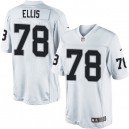 Youth Nike Oakland Raiders &78 Justin Ellis Elite White NFL Jersey