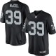 Youth Nike Oakland Raiders &39 Keith McGill Elite Black Team Color NFL Jersey
