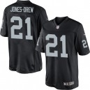 Youth Nike Oakland Raiders &21 Maurice Jones-Drew Elite Black Team Color NFL Jersey
