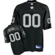 Reebok Oakland Raiders &0 Jim Otto Black Replica Throwback NFL Jersey