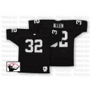 Mitchell and Ness Oakland Raiders &32 Marcus Allen Black Team Color Authentic NFL Throwback Jersey