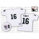 Mitchell and Ness Oakland Raiders &16 Jim Plunkett White Authentic NFL Throwback Jersey