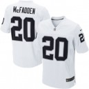 Men Nike Oakland Raiders &20 Darren McFadden Elite White NFL Jersey