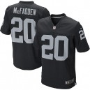 Men Nike Oakland Raiders &20 Darren McFadden Elite Black Team Color NFL Jersey
