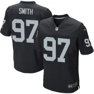 Hommes Nike Las Vegas Raiders # 97 Antonio Smith élite noir équipe NFL Maillot Magasin de couleur Hommes Nike Las Vegas Raiders # 97 Antonio Smith élite noir équipe NFL Maillot Magasin de couleur