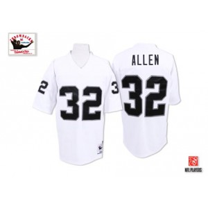 Mitchell et Ness Las Vegas Raiders # 32 Marcus Allen blanc authentique Throwback NFL Maillot Magasin Mitchell et Ness Las Vegas Raiders # 32 Marcus Allen blanc authentique Throwback NFL Maillot Magasin