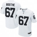 Men Nike Oakland Raiders &67 Kevin Boothe Elite White NFL Jersey