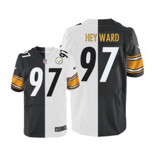 Hommes Nike Pittsburgh Steelers # 97 Cameron Heyward élite Team/route deux tonnes NFL Maillot Magasin