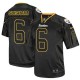 Men Nike Pittsburgh Steelers &6 Shaun Suisham Elite Lights Out Black NFL Jersey