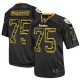 Men Nike Pittsburgh Steelers &75 Joe Greene Elite Black Camo Fashion NFL Jersey