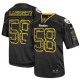 Men Nike Pittsburgh Steelers &58 Jack Lambert Elite Black Camo Fashion NFL Jersey