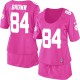 Women Nike Pittsburgh Steelers &84 Antonio Brown Elite Pink Breast Cancer Awareness NFL Jersey