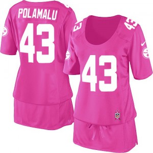 Femmes Nike Pittsburgh Steelers # 43 Troy Polamalu Élite Rose Breast Cancer Awareness NFL Maillot Magasin Femmes Nike Pittsburgh Steelers # 43 Troy Polamalu Élite Rose Breast Cancer Awareness NFL Maillot Magasin