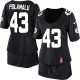 Women Nike Pittsburgh Steelers &43 Troy Polamalu Elite Black Breast Cancer Awareness NFL Jersey