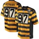 Youth Nike Pittsburgh Steelers &97 Cameron Heyward Elite Yellow/Black Alternate 80TH Anniversary Throwback NFL Jersey