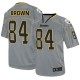 Men Nike Pittsburgh Steelers &84 Antonio Brown Elite Lights Out Grey NFL Jersey