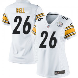 Femmes Nike Pittsburgh Steelers # 26 Le'Veon Bell Élite blanc NFL Maillot Magasin