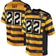 Men Nike Pittsburgh Steelers &22 William Gay Elite Yellow/Black Alternate 80TH Anniversary Throwback NFL Jersey