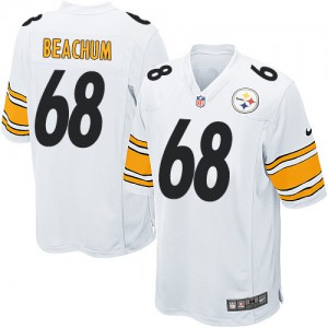 Jeunesse Nike Pittsburgh Steelers # 68 Kelvin Beachum Élite blanc NFL Maillot Magasin